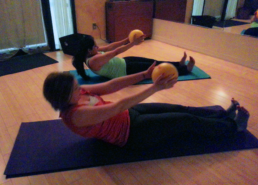 Pilates Fitness Mat Class Workout